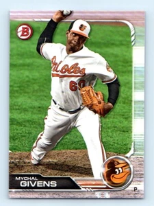 2019 Bowman Mychal Givens Baltimore Orioles #56 - Picture 1 of 2