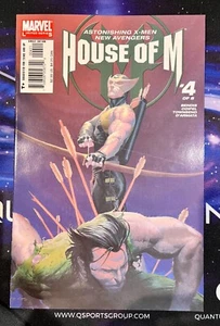 House of M #4 casi nuevo 2005 Marvel Comics Bruja Escarlata, Vengadores, X-Men (W10) - Imagen 1 de 3