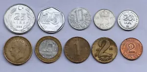 MENGE Weltmünzen tolle Sammlung - Startersammlung von 10 Münzen - Bild 1 von 2