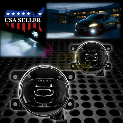 Par de luces antiniebla LED lentes transparentes ajuste calidad repuesto para 05-14 Ford Mustang F2 Foto 1 de 4