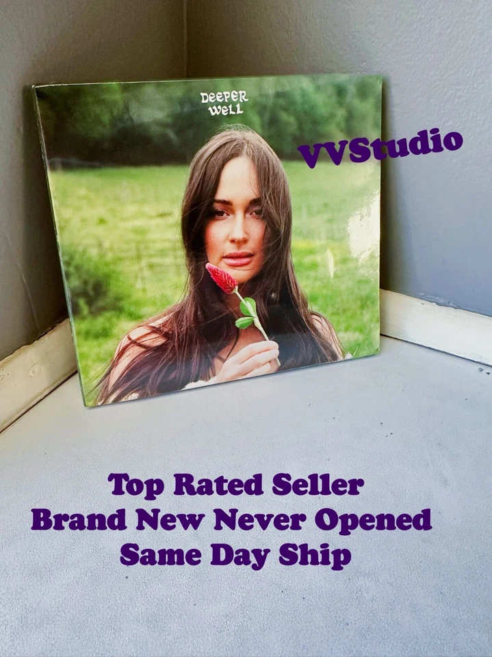 Kacey Musgraves Deeper Well SIGNED CD New Sealed Same Day Ship Foto 1 de 2