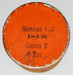 Zeiss Ikon Box for Contax RF 5cm f2 Post-War Sonnar   #4 - Picture 1 of 7