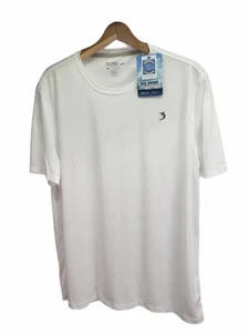 Reel Legends Mens sz M Short Sleeve Reel-Tec White T-Shirt NWT - Picture 1 of 7