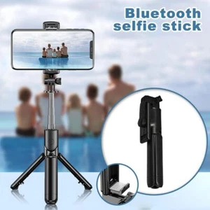 Selfie Tripod and Wireless Bluetooth Selfie Stick with Remote New✨y - Zdjęcie 1 z 12