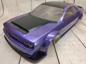Dodge Challenger SRT Demon Custom Painted RC Body 1/7 Infraction 6S/Limitless - Picture 1 of 10
