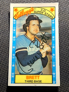 1979 Kellogg's 3-D Superstars #50 George Brett Kansas City Royals Card- NM