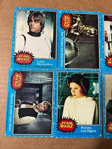 1977 Star Wars Card Complete Series 1 Set - (66) NrMt/ Excellent - Picture 1 of 9