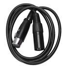 4 pin XLR Male to XLR FEMALE  Cable Cord 1M for DSLR Camera Photography X7A8