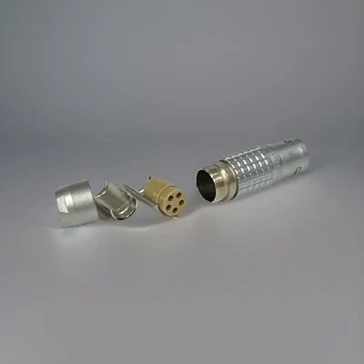 1 New FGG.3B.305.CYCD Lemo Push-pull Circular Connector, B-Series, 5 POS No Pins - Image 1 of 4