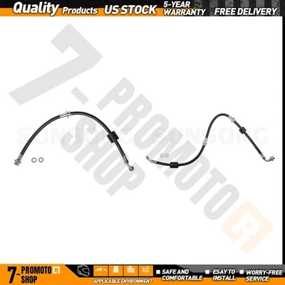 Manguera hidráulica de freno delantero izquierdo derecho para Chevrolet Tracker 1989-1998 Foto 1 de 4