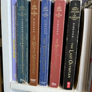 Percy Jackson and The Olympians Books 1-5 Set Rick Riordan Paperback HC Hyperion - Picture 1 of 3