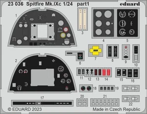 Eduard 1/24 Spitfire Mk.IXc Cockpit (Airfix) 23036 - Bild 1 von 2