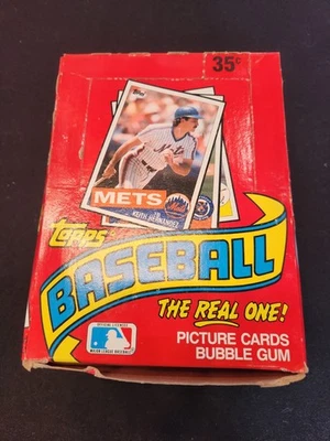 1985 Topps Baseball (36 Sealed Packs)  Wax Box   - Image 1 of 4