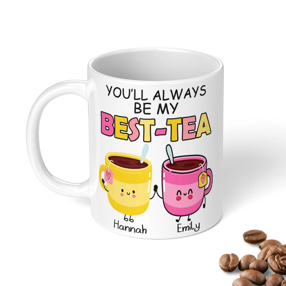 Personalised Coffee Mug – Best Tea Coffee Mug Gift For Friends - Image 1 of 4