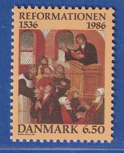 Dänemark 1986 Mi.-Nr. 886 450 Jahre Einführung der Reformation **/MNH - Bild 1 von 1