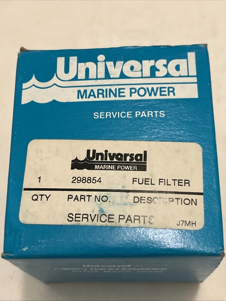Filtro de combustible Universal Marine Power 298854 repuesto - nuevo Foto 1 de 4