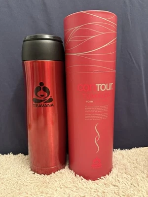 Teavana Contour Tea Tumbler Infuser 16 oz. Red (Brand New In Tube) - Image 1 of 4