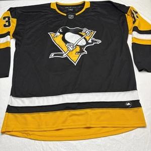 Camiseta deportiva Tristan Jarry #35 Pittsburgh Penguins Adidas Climalite para hombre 60’s - Imagen 1 de 10