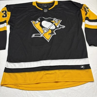 Tristan Jarry #35 Pittsburgh Penguins Adidas Climalite Jersey Men’s 60 - Image 1 of 4