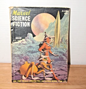 Vintage Rare MARVEL Science Fiction Pulp Magazine August 1951 Vol 3-No 4 - Picture 1 of 11