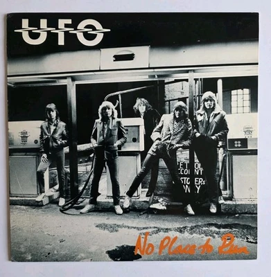 UFO 🥇 No Place To Run 1980 1st CSM Press Chrysalis NM Vinyl  - Image 1 of 4