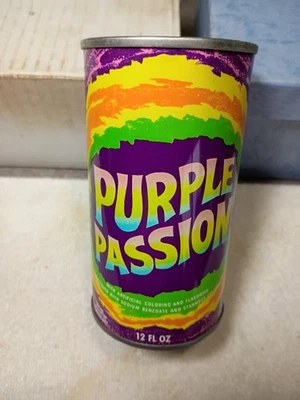 Purple Passion / Canada dry Steel vtg  can soda - Image 1 of 4