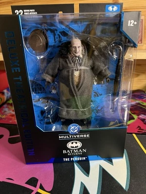 McFarlane DC Multiverse Batman Returns Penguin Theatrical Edition 7" Figure New - Image 1 of 4