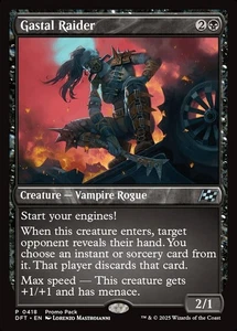 MTG GASTAL RAIDER EXC - RAZZIATRICE DI GASTAL 418 - DFT - PROMO - Picture 1 of 1