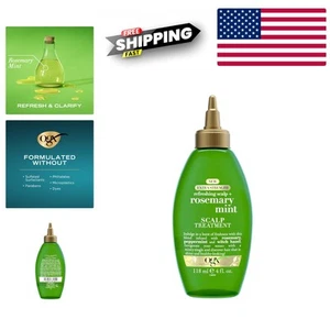 Refreshing Scalp Treatment with Witch Hazel & Mint - 4 Oz Incredible Formula - Picture 1 of 8