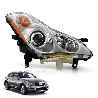 For 2008-2012 Infiniti EX35 2014-2017 QX50 Halogen Headlight Right 260101BA1A - Image 1 of 4