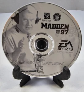 Sega Saturn Madden NFL 97 Video Game Disc Only Tested & Working - Picture 1 of 2