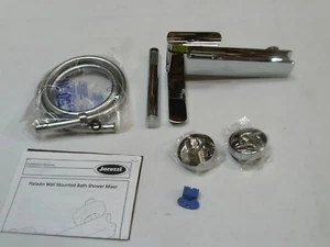 Rubinetto miscelatore doccia bagno a parete Paladin cromato JBRPAL307 - Foto 1 di 6