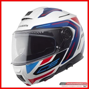 Motorradhelm Roller Modular Schuberth C5 2025 Omega Weiß ECE 2206 - Bild 1 von 1