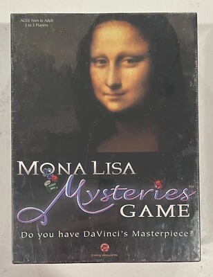 Winning Moves - Mona Lisa Mysteries Board Game NEW 2006 - Image 1 of 4