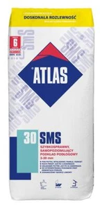 Atlas SMS 30 Ausgleichsmasse auf Zementbasis selbstnivellierend 3-30 mm 25 kg - Bild 1 von 2