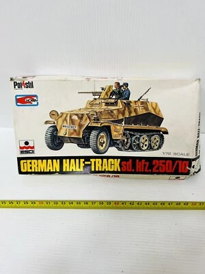 POLISTIL ESCI GERMAN HALF TRUCK 1:72 VINTAGE!!! - Immagine 1 di 3