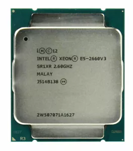 Intel Xeon E5-2660 V3 2.60 GHz SR1XR 10 Cores LGA 2011-3 CPU Processor - Picture 1 of 4
