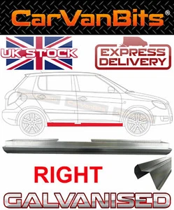 CUERPO DE REPARACIÓN DE UMBRALES PARA SKODA FABIA 4 O 5 PUERTAS 07-15 PANEL EXTERIOR DERECHO - Imagen 1 de 7
