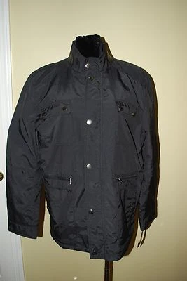 CHAQUETA DE TELA TÉCNICA SOFT SHELL NEGRA PARA HOMBRE MICHAEL KORS NEGRA TALLA GRANDE L Foto 1 de 4