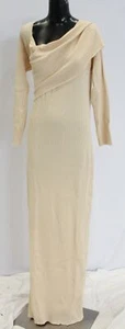 Fashion Nova Women's Plus Arya Sweater Maxi Dress AW5 Cream Size 3X NWT - Picture 1 of 4