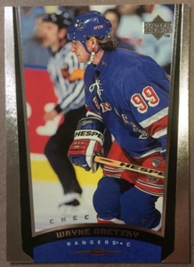 1998-99 Upper Deck Checklist (1-70) #207 Wayne Gretzky New York Rangers - Bild 1 von 2