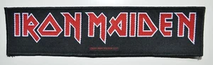 IRON MAIDEN - Logo Superstrip - 20 cm x 5,2 cm - Patch - 165711 - Picture 1 of 1