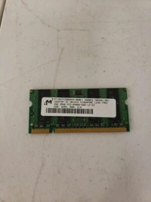 DDR 512MB J5014 V000050650 [from Toshiba laptop] Hynix Mw71624a - Image 1 of 4