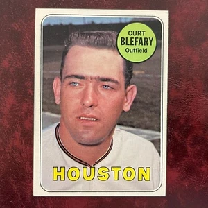 1969 Topps Set CURT BLEFARY #458 HOUSTON ASTROS - EX-MINT *HIGH GRADE* - Picture 1 of 2