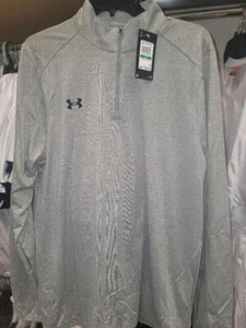 31227 Mens UNDER ARMOUR 1/4 Zip Long Sleeve Shirt 1293901 $39.99 NWT - Picture 1 of 12