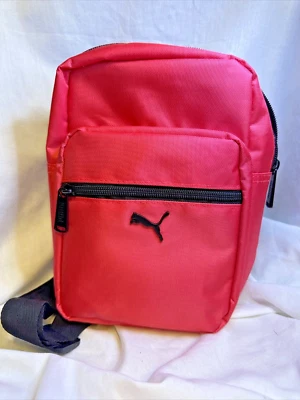 ✨ PUMA ✨Crossbody CORAL & BLACK ✨ Adjustable Strap ✨ New Without Tags✨ - Image 1 of 4