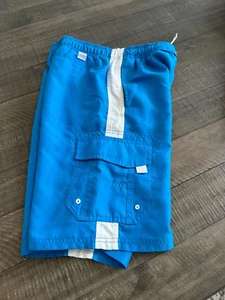 BOYS SWIM TRUNKS SIZE L 14-16 GREAT CONDITON - Picture 1 of 12