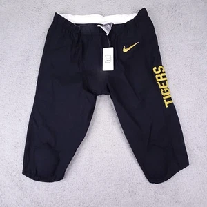 Pantalones Cortos de Fútbol Nike Para Hombre Grandes Negros Tigres Rodillas Acolchadas Mizzou - Imagen 1 de 12