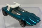 Vintage 1970 Hot Wheels Swingin' Wing Usa Redline Spectraflame Aqua 1:64