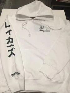 Los Angeles Lakers White Ninja Hoodie by Mitchell & Ness NWT-Multiple Sizes - Picture 1 of 1